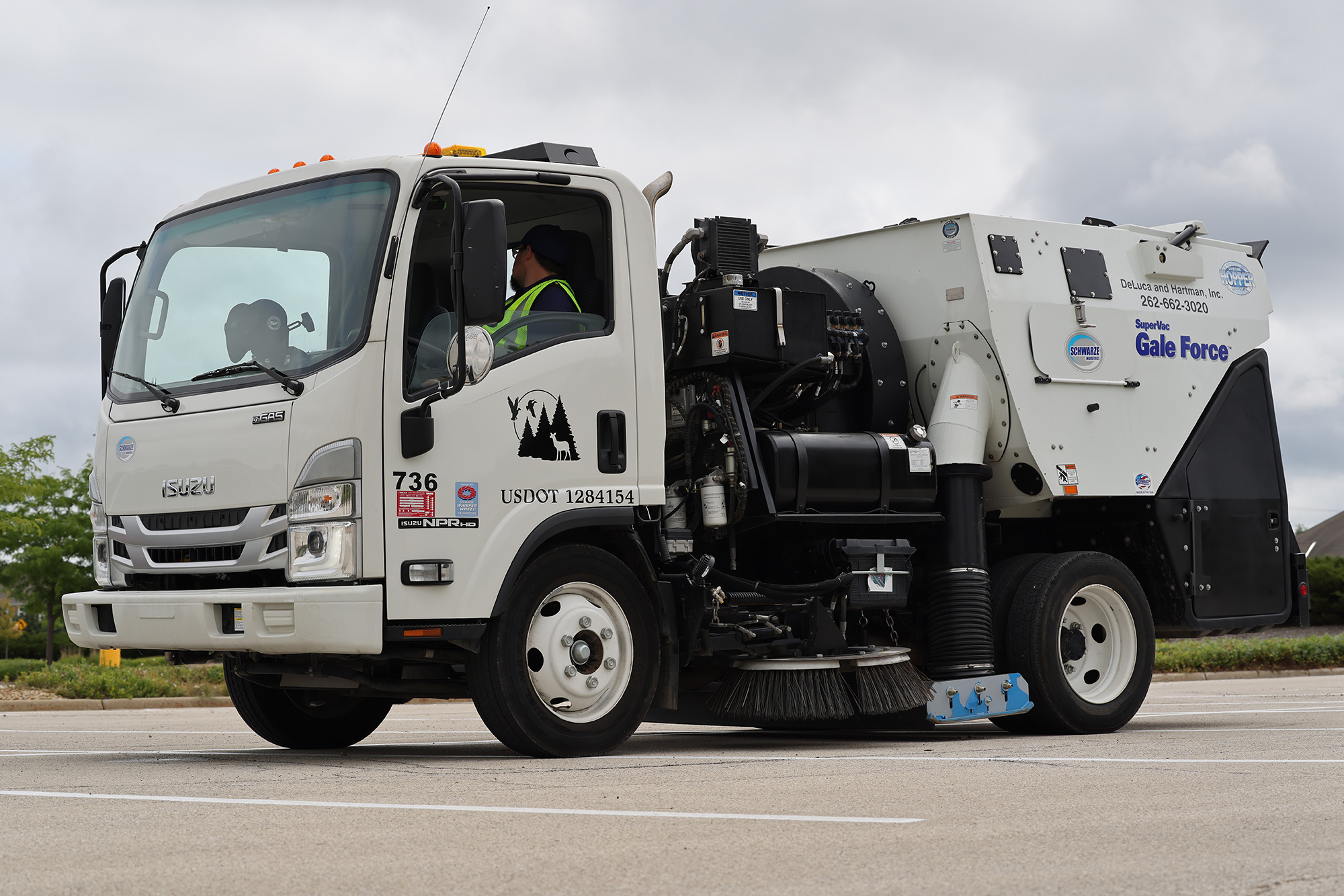sweeper truck